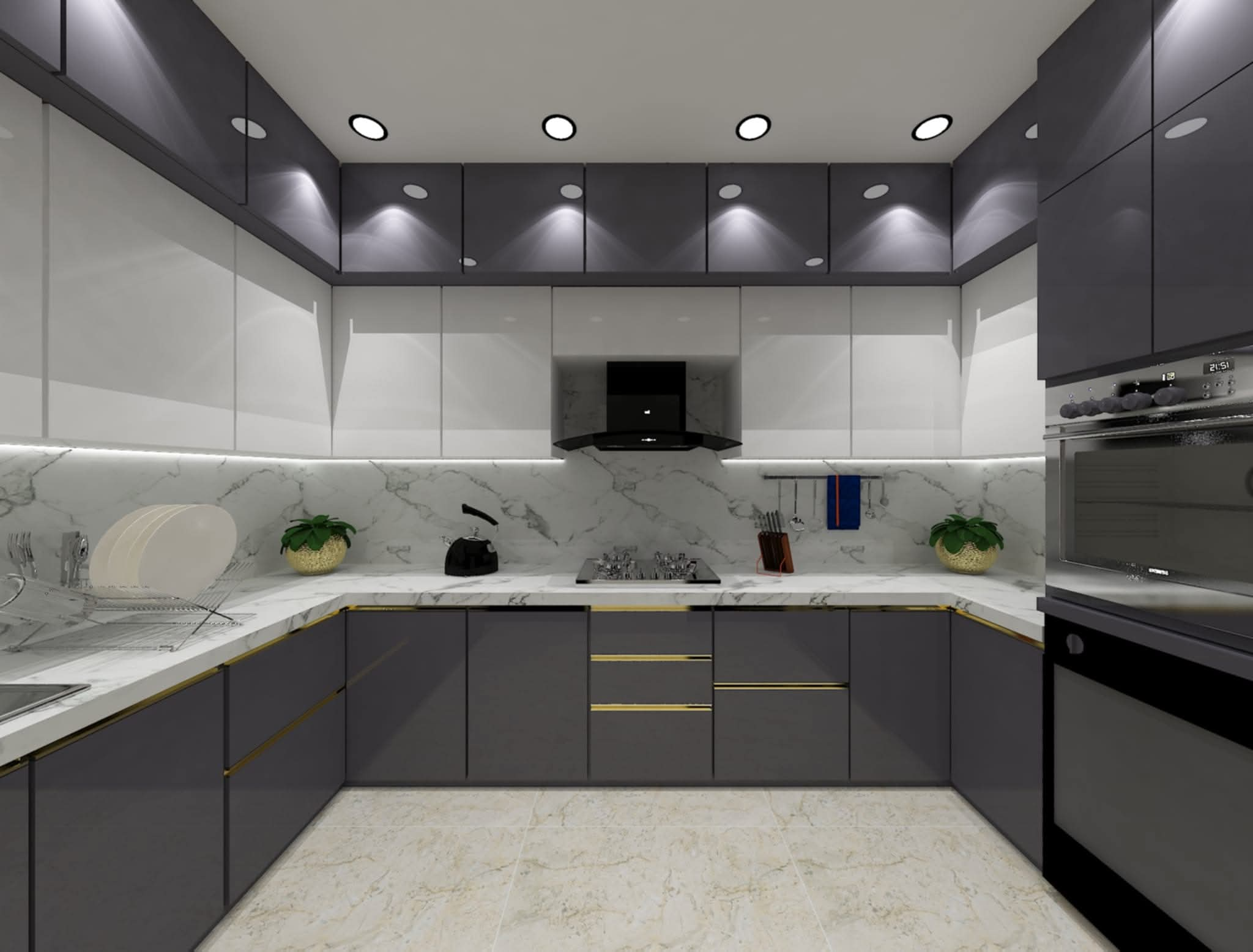 Latest Modular kitchen Design 