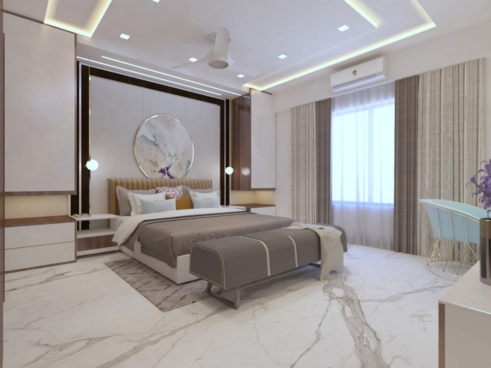 Bedroom interior