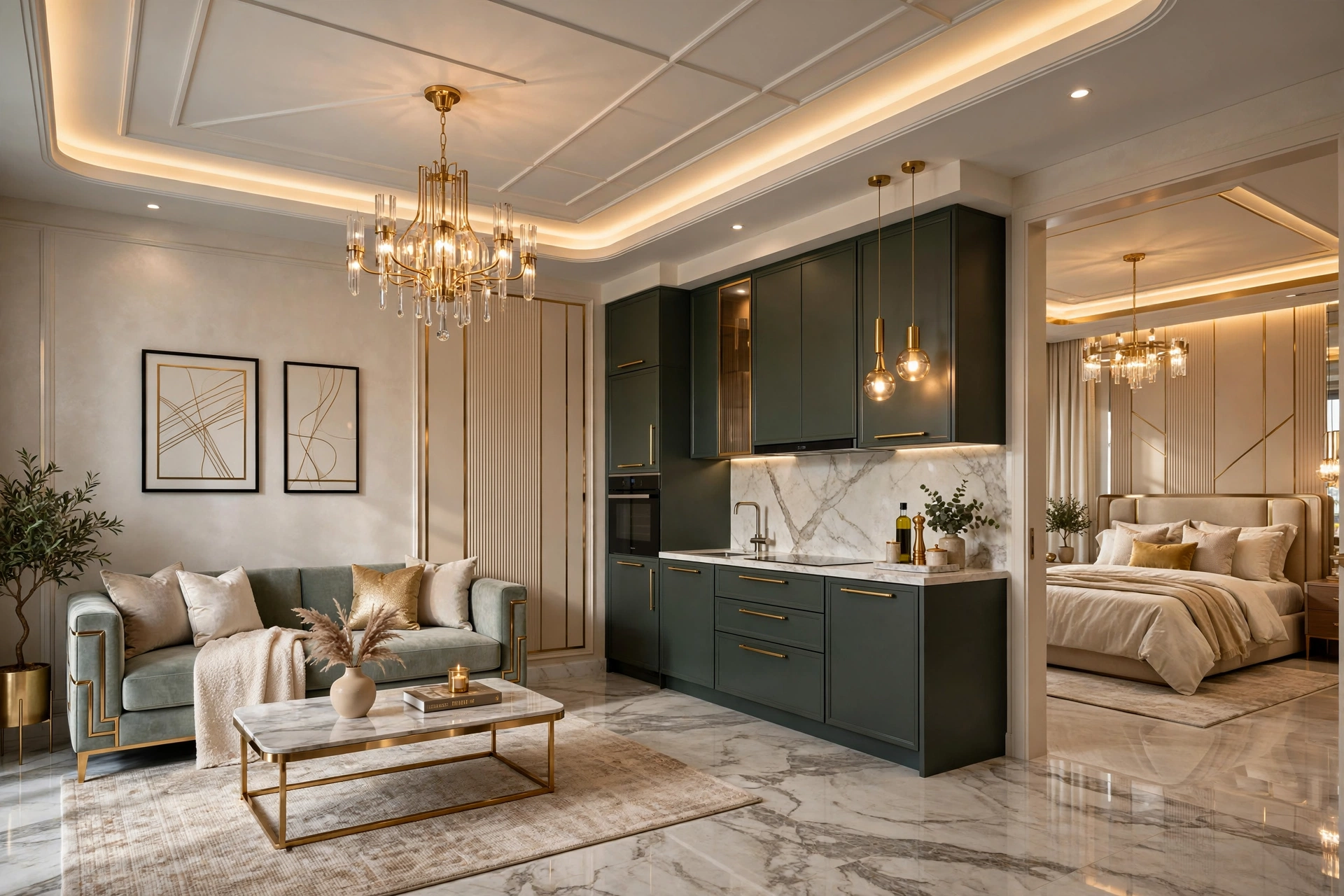 1 BHK Complete Interior